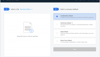 PassRec RAR Password Recovery screenshot