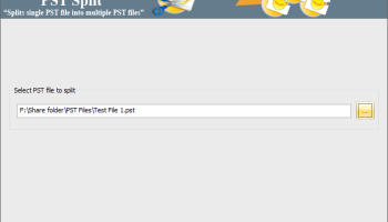 SysInfoTools PST Split screenshot