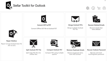 Stellar Toolkit for Outlook screenshot