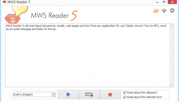 MWS Reader screenshot