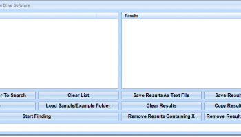 Find All Hidden Files On Drive Software screenshot