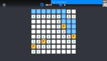Microsoft Minesweeper for Win8 UI screenshot