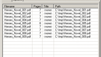 Comic Book Archive Creator screenshot