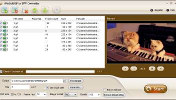 iPixSoft GIF to SWF Converter screenshot