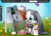 Bunny Theme for PDF to Flipping Book screenshot
