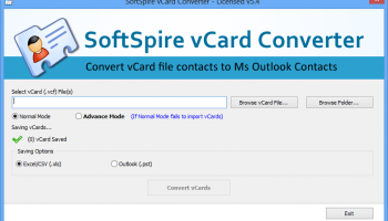 Software4help vCard Converter screenshot