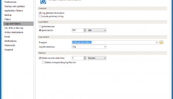 Backup4all Standard screenshot