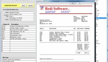 Snappy Invoice System screenshot
