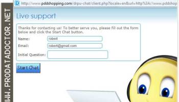 Freeware PHP Website Chat screenshot
