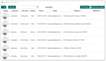 Timesheet Tracker screenshot