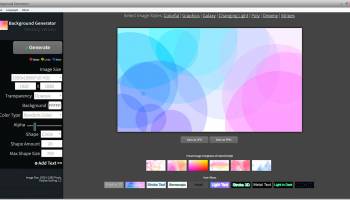 Background Generator screenshot