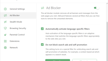 Adguard Web Filter screenshot