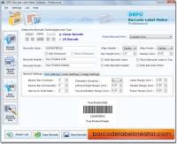 Databar Code 128 2D Barcode screenshot
