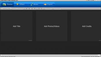 Easiest Photo to Video Converter Windows screenshot