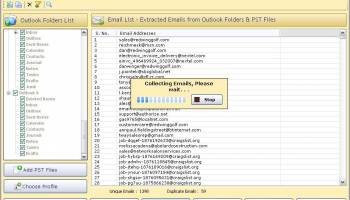 Email Extractor Outlook screenshot
