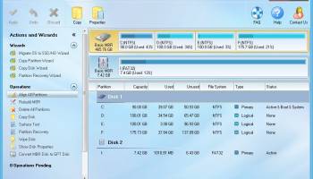 MiniTool Partition Wizard Server Edition screenshot