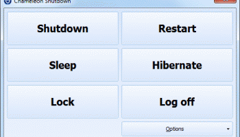 Chameleon Shutdown Lite screenshot