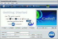 iCoolsoft DVD to AMV Converter screenshot