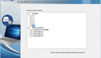 Aryson Windows Data Recovery Software screenshot