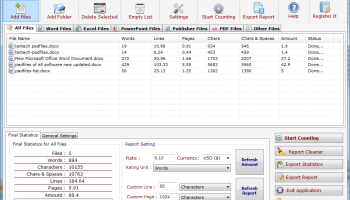 Word Count Mini screenshot
