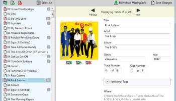 Music Tag Tool screenshot