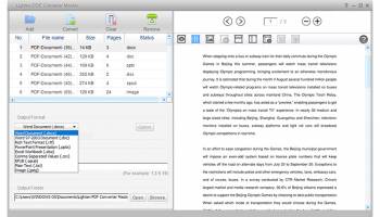 Lighten PDF Converter Master screenshot
