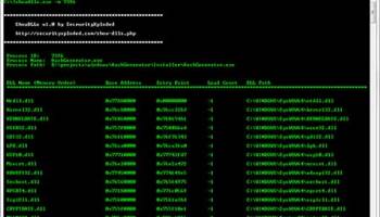 Show DLLs screenshot