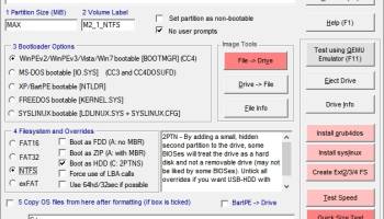 RMPrepUSB screenshot