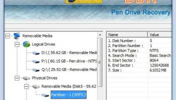 Pendrive Recovery screenshot