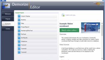 Demorize Digital Signage screenshot