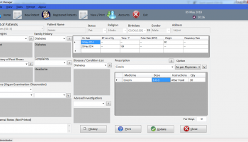 Patient Manager screenshot
