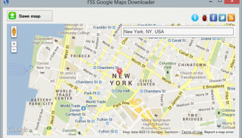 FSS Google Maps Downloader screenshot