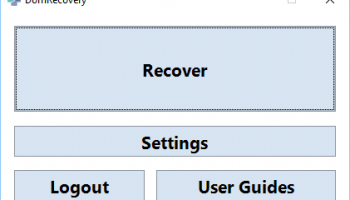 DomRecovery screenshot