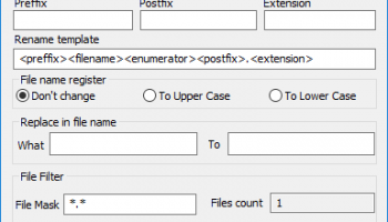 Easy File Rename screenshot