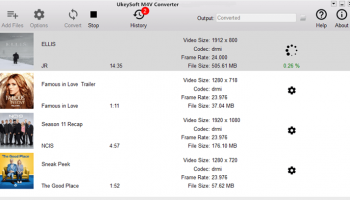 UkeySoft M4V Converter screenshot