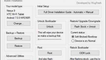 Nexus Root Toolkit screenshot
