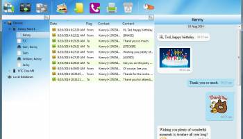 Backuptrans Android Viber Transfer screenshot