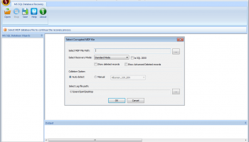 SysinfoTools MS SQL Database Recovery screenshot