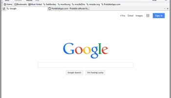 Portable SeaMonkey screenshot