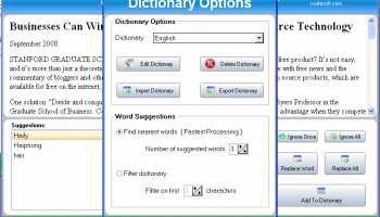 SSuite Spell Checker screenshot