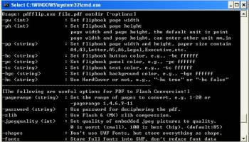 PDF to Flash Flip Book Converter screenshot
