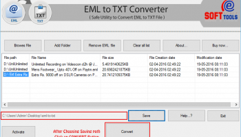 NSF to MSG screenshot