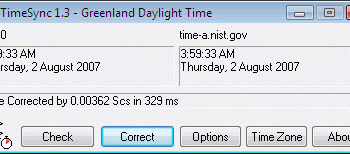 iTimeSync screenshot