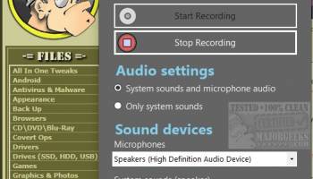 Simple Screen Recorder screenshot