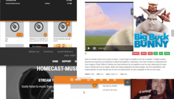 HomeCast Media Center screenshot