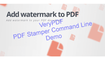VeryUtils PDF Stamper Command Line screenshot