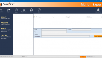 Maildir Converter screenshot