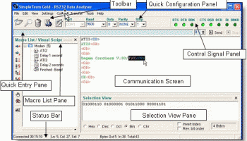 SimpleTerm Gold screenshot