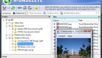 R-UNDELETE File Recovery screenshot