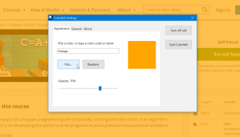 ColorVeil screenshot